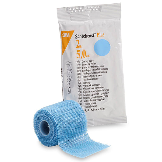 TAPE, CAST SCOTCHCAST 2"X4YDS LT BLU (10/BX) 3MORTH