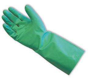 GLOVE, CHEMICAL RESIST NITRL 15ML BLU SM (12/DZ)