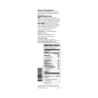 PROSOURCE ZAC, LIQ 30OZ (4/CS)EC