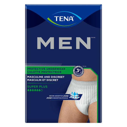 UNDERWEAR, MN TENA XLG 44-64 (14/BG 4BG/CS) SCAPER