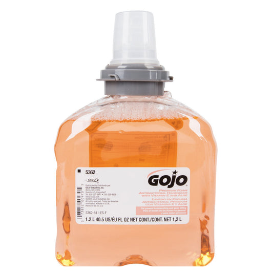 HANDWASH, PREM FOAM ANTIBACT F/TFX SYS 1.2LTR (2/C