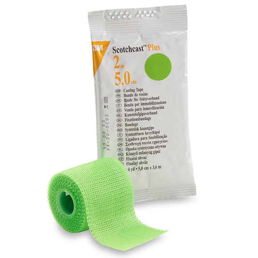 TAPE, CAST SCOTCHCAST 2"X4YDS BRT GRN (10/BX) 3MORTH