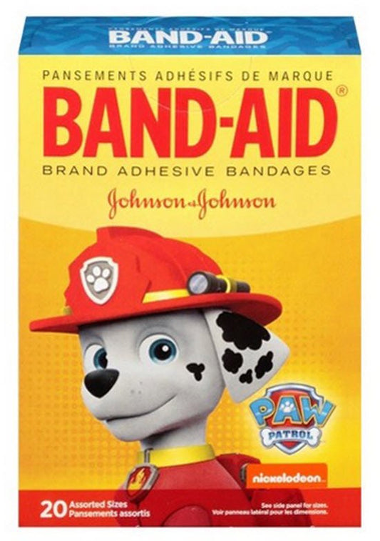 BAND-AID, ADHSV NKLODEON PAW PATROL ASTD (20/BX 24BX/CS)