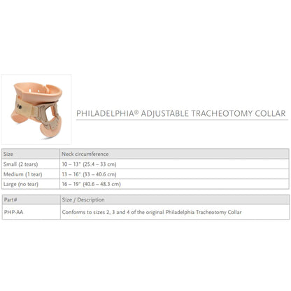 CERVICAL COLLAR, PHILADELPHIA W/TRAC OPN ADJ