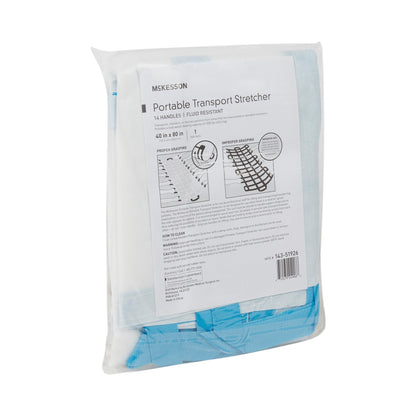 TRANSPORT SHEET, STRETCHER SFTWHT 1000LB CAP 40"X80" (10/CS