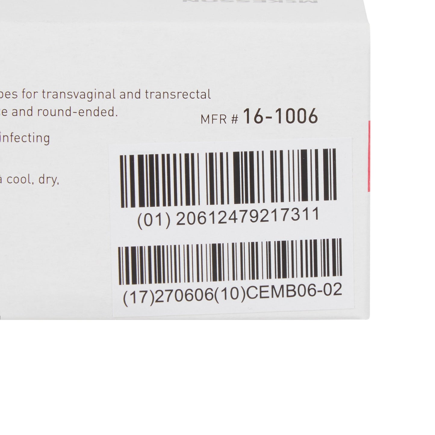 COVER, PROBE ULTRASOUND LF W/SHIELD 1"X8" (40/BX 20BX/CS