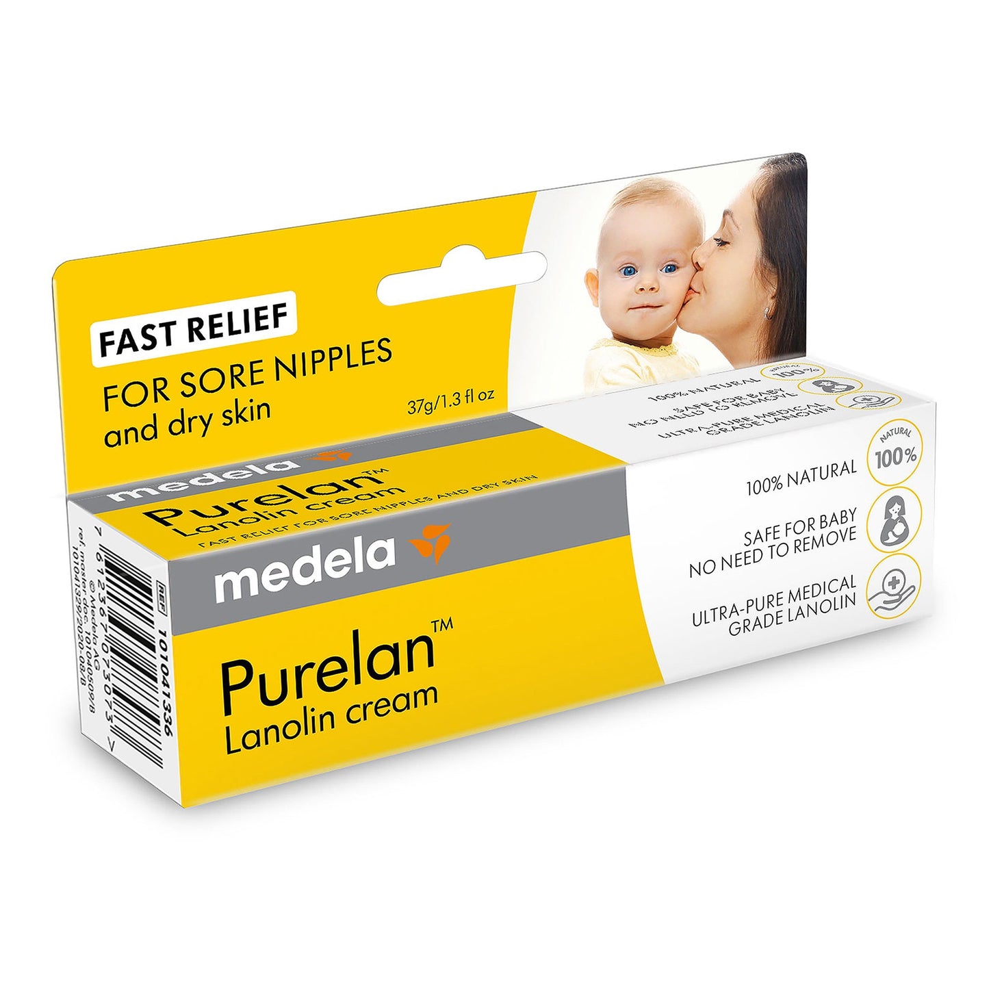 CREAM, LANOLIN PURELAN F/BREAST NIPPLE 37G (18/BX)