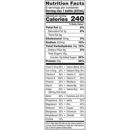 BOOST, HI PROTEIN VAN 8OZ (6/PK 4PK/CS)