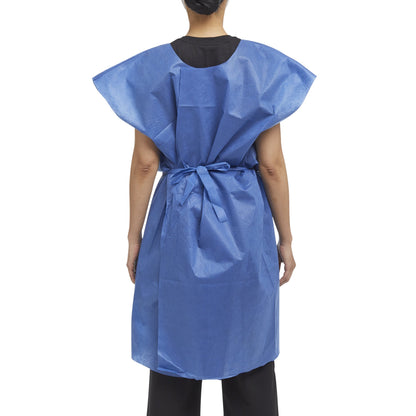 GOWN, EXAM N/W BLU 30"X42" (50/CS) 771