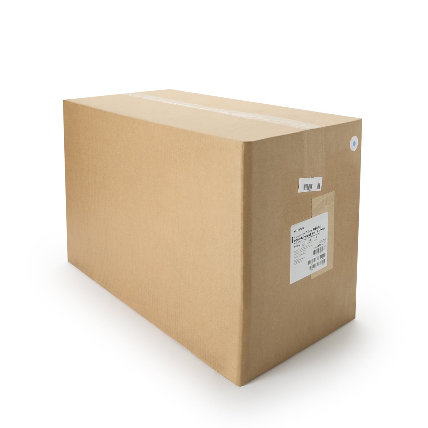 TUBE, CENTRIFUGE PP RACKED STRBLU 50ML (25/PK 20 PK/CS)