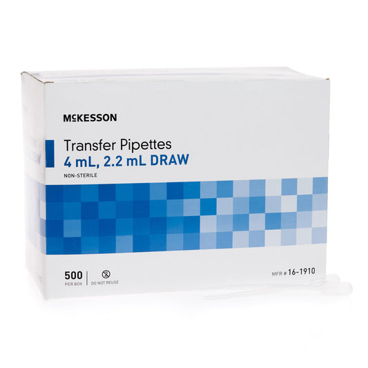 PIPETTE, TRANSFER 2.2 DRAW 3.9ML LF (500/BX)