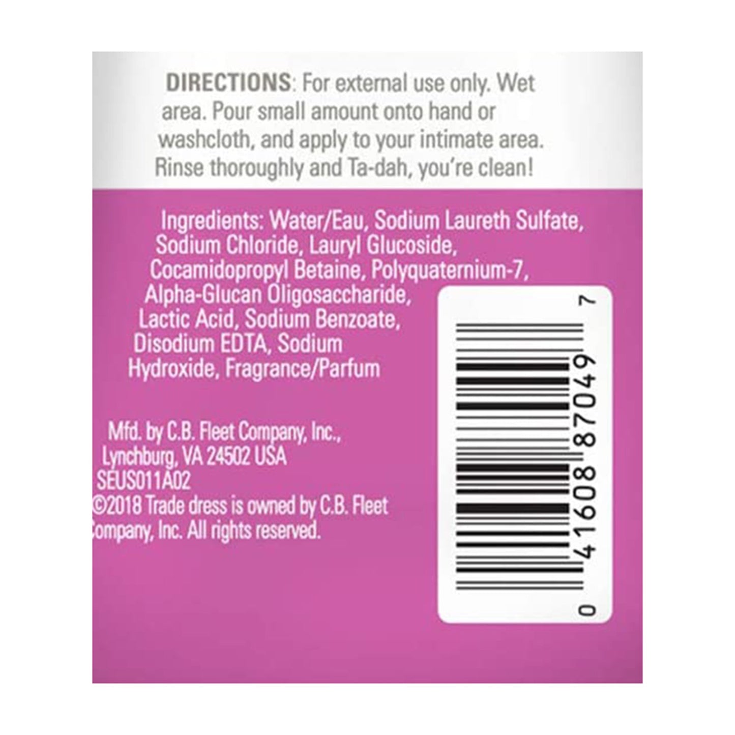 WASH, BODY SENSITIVE SUMMERS EVE 9OZ