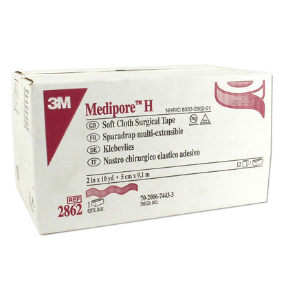TAPE, MEDIPORE SFT CLTH 2X10YDS (12RL/CS) 3M