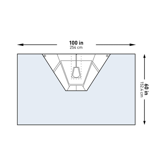 DRAPE, SURGICAL ORTHO HD SHOULDER ARTHRO 100"X60" (12/CS)
