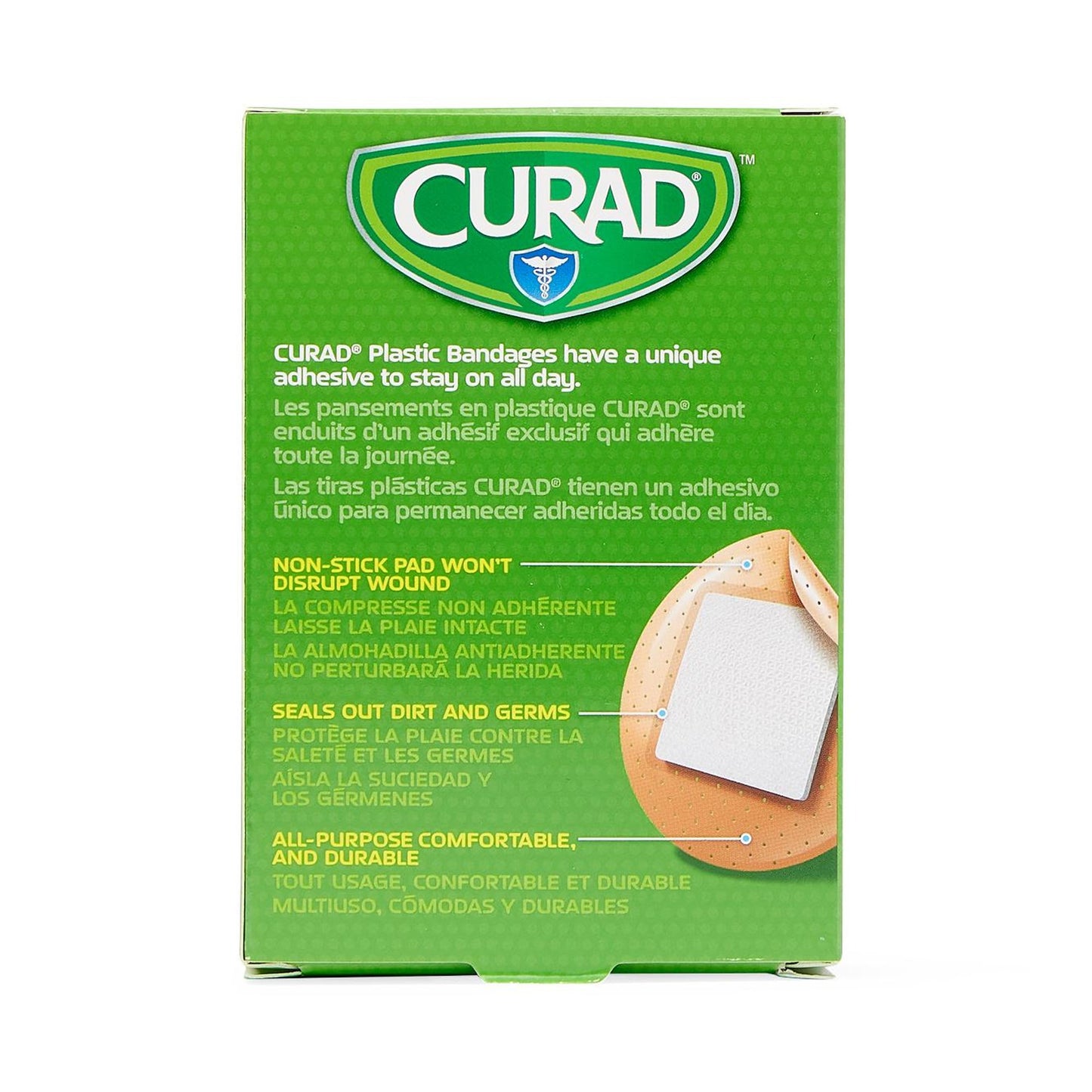 BANDAGE, ADHSV PLAS SPOT 7/8" (100/BX 12BX/CS)