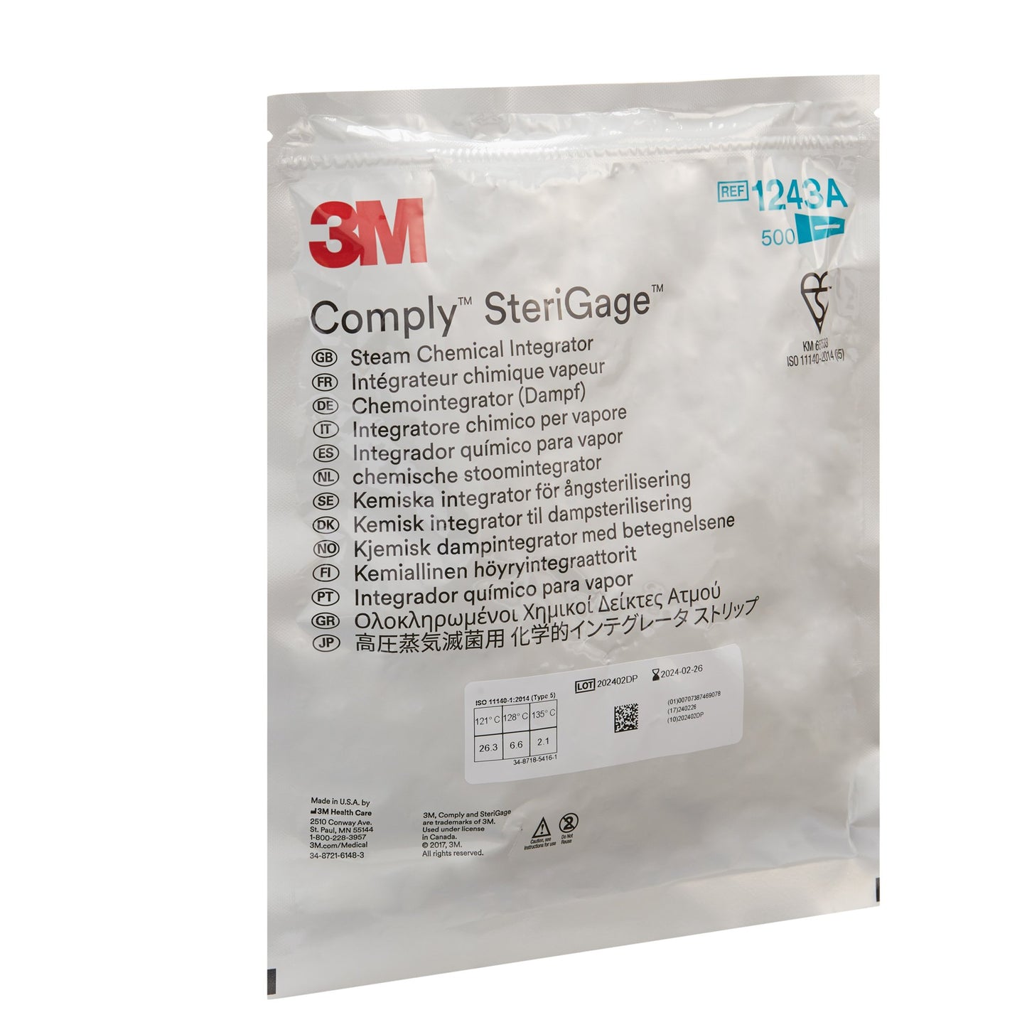 INTEGRATOR, STEAM (500/BG 2BG/CS)4135MM 3M