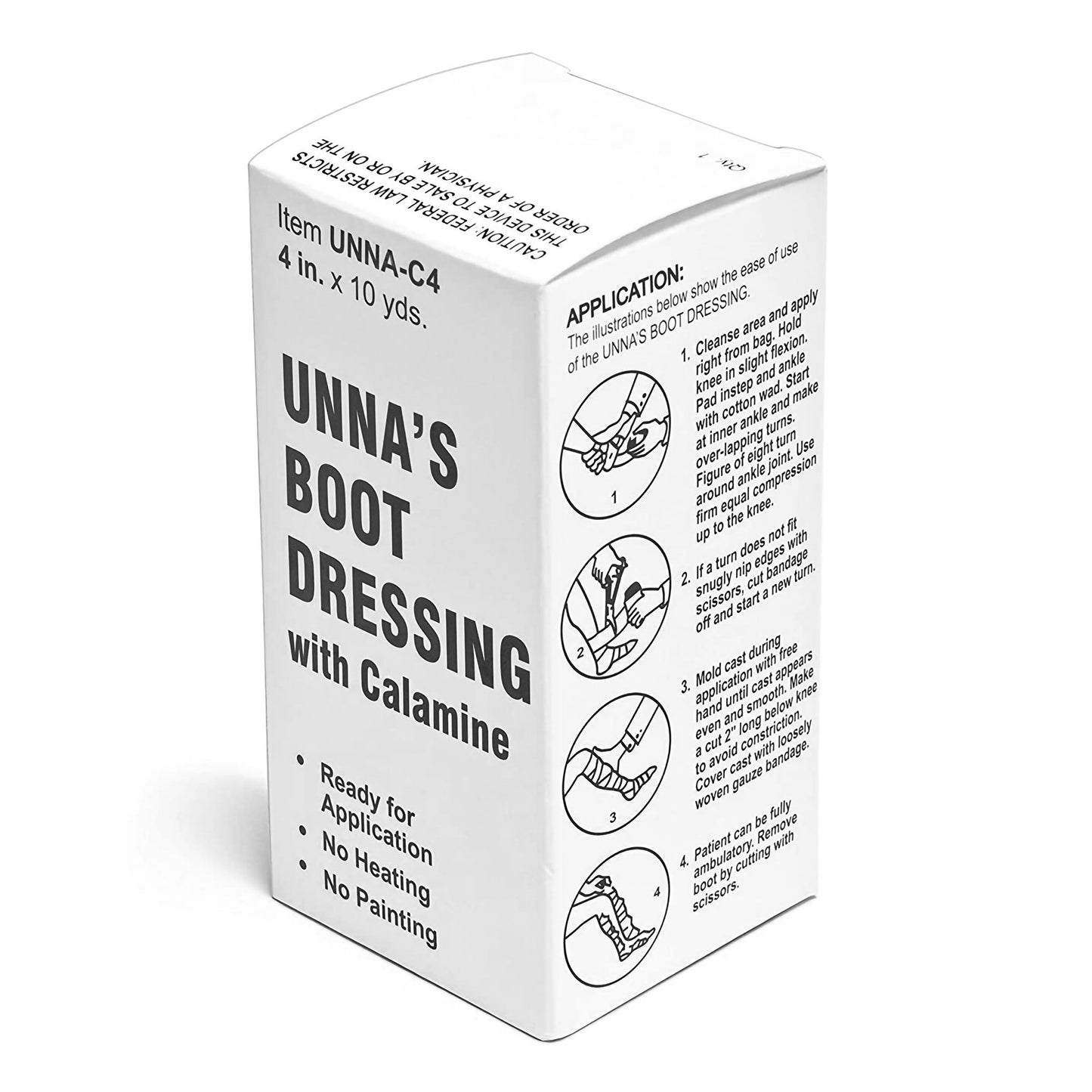 UNNABOOT, W/CALAMINE 4"