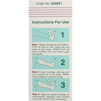 UNNA BOOT, ELAS UNNA-FLEX 4"X10YDS (12/BX)
