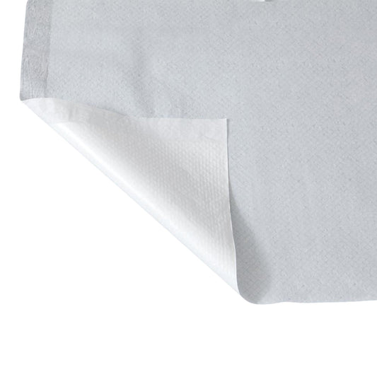 SHEET, BED TISSUE W/POLY BCK WHT 60X96" (25/CS)