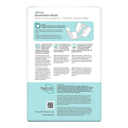 BRIEF, INCONT TRANQUILITY HVY ABSRB XSM (10/BG 10BG/CS)