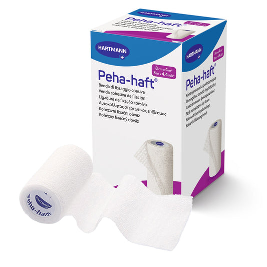 BANDAGE, GAUZE COHESIVE PEHA-HAFT LF 3"X4.5YDS (140/CS)