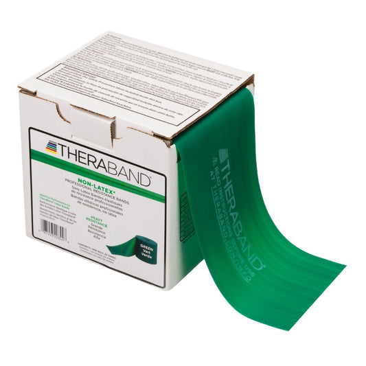 THERABAND, LF GRN (25YD/RL) HYGNIC