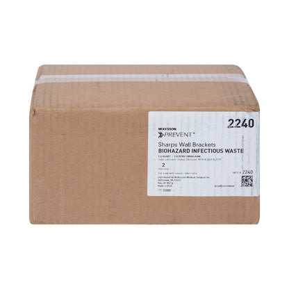 BRACKET, F/SHARPS WALL LOCKINGF/5.4QT CONT (2/CS)