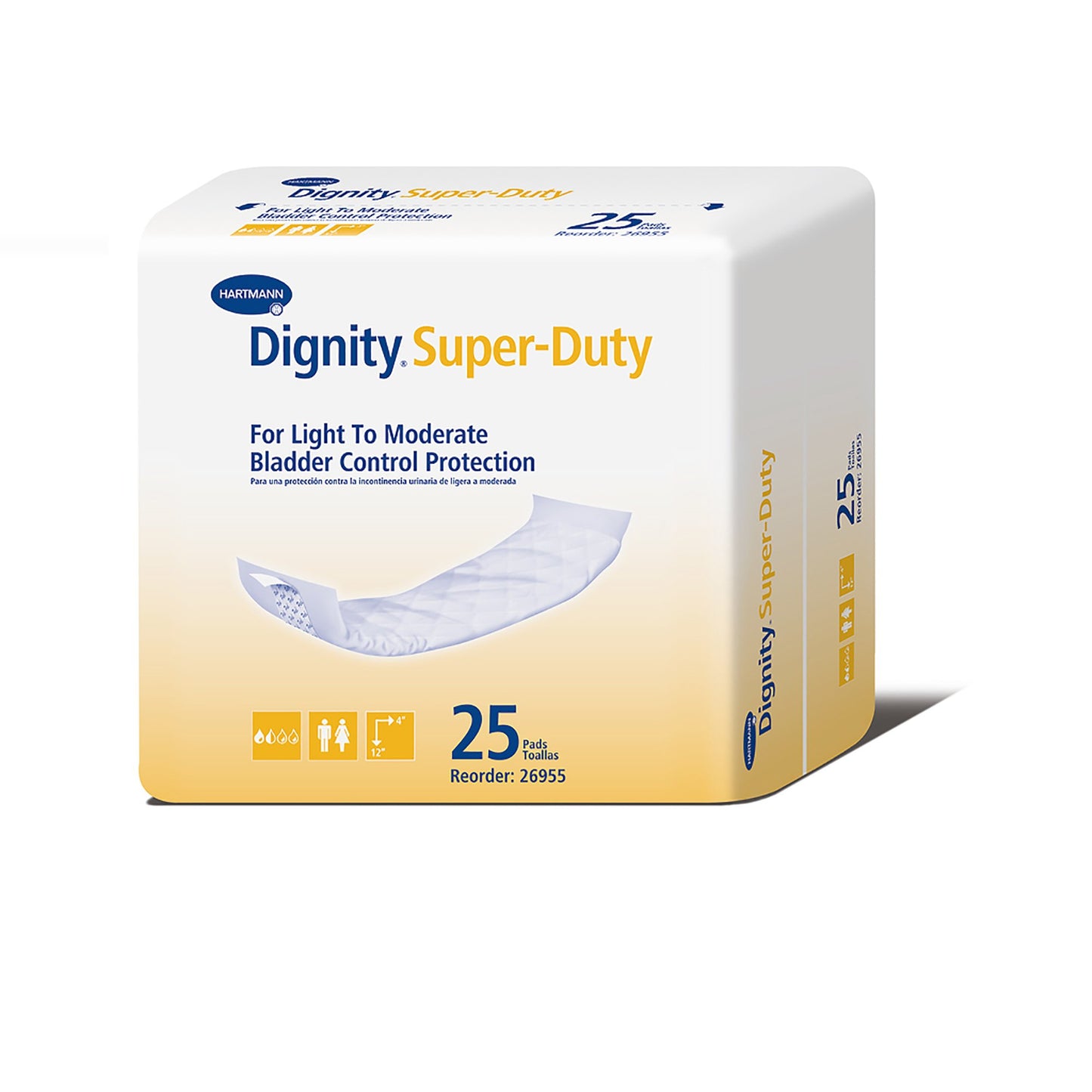 PAD, DIGNITY SUPR NAT (25/BG)