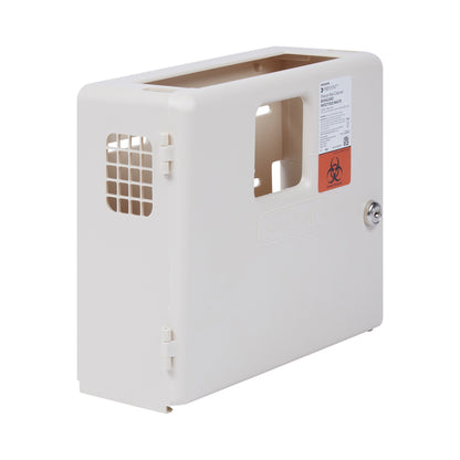 CABINET, SHARPS LOCK WALL 5QT W/2KEYS (2/CS)