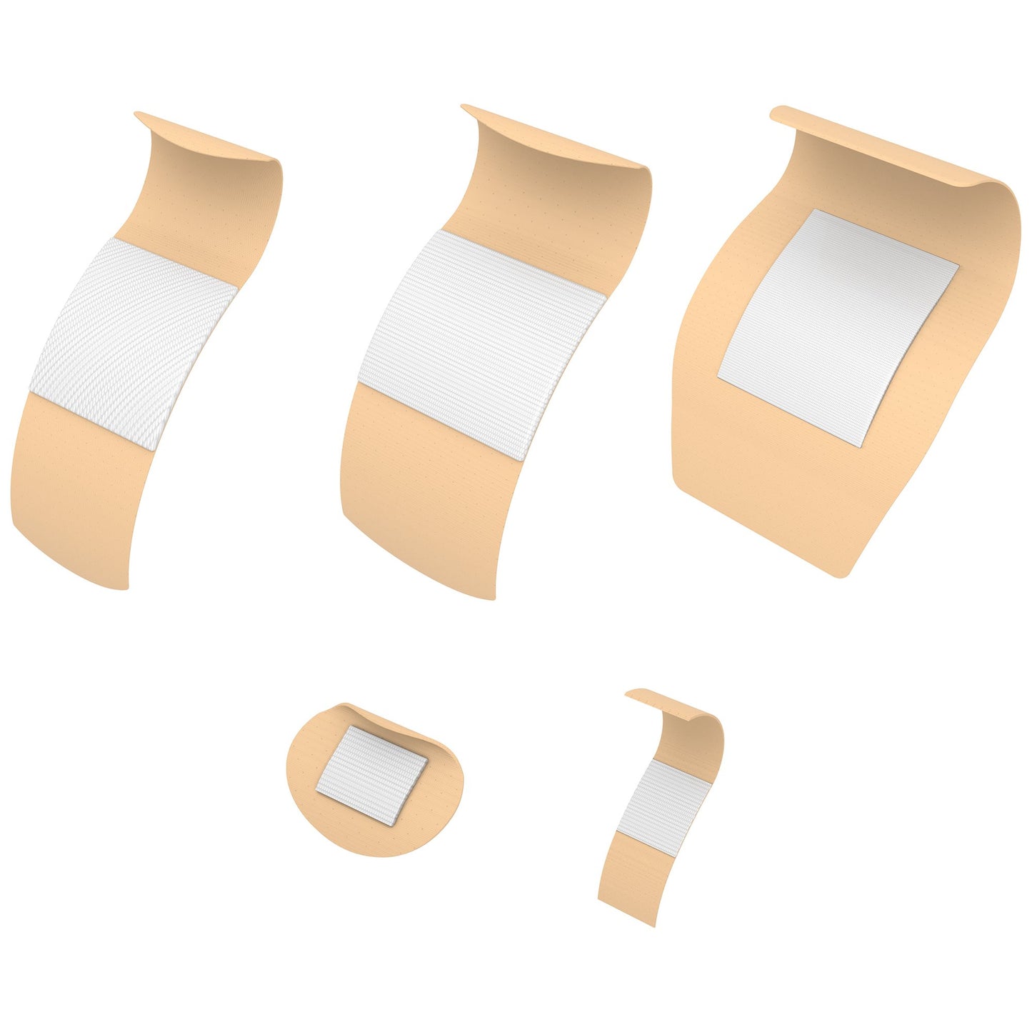 BANDAGE, ADHSV STRIP 1X3 STR (100/BX 24BX/CS)