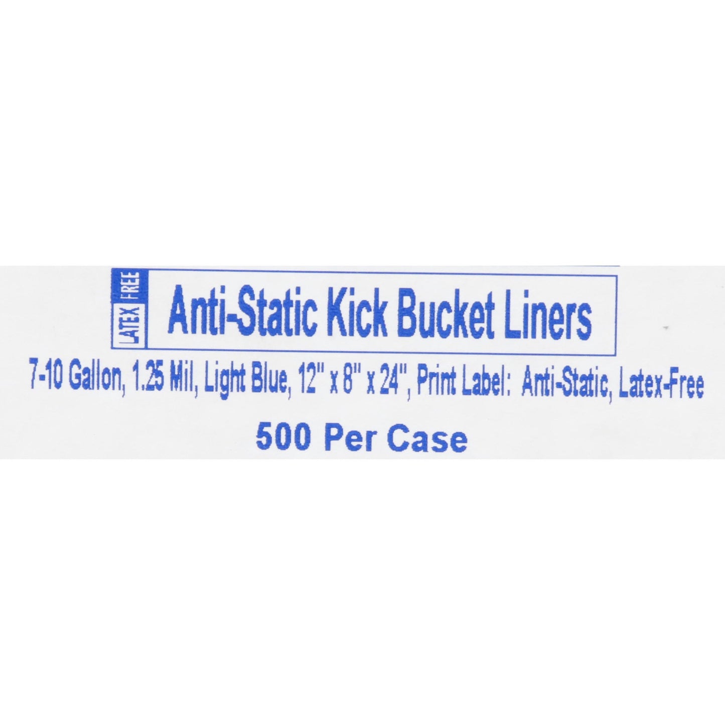 LINER, KICK BUCKET STD BLU (500/CS) MGM03