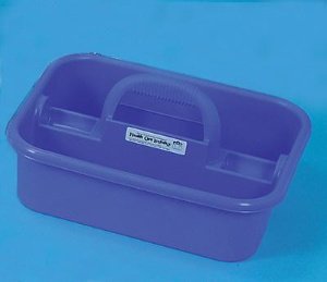 CADDY, CARRY TOTE 18"LX14"WX5 1/2"H BLU