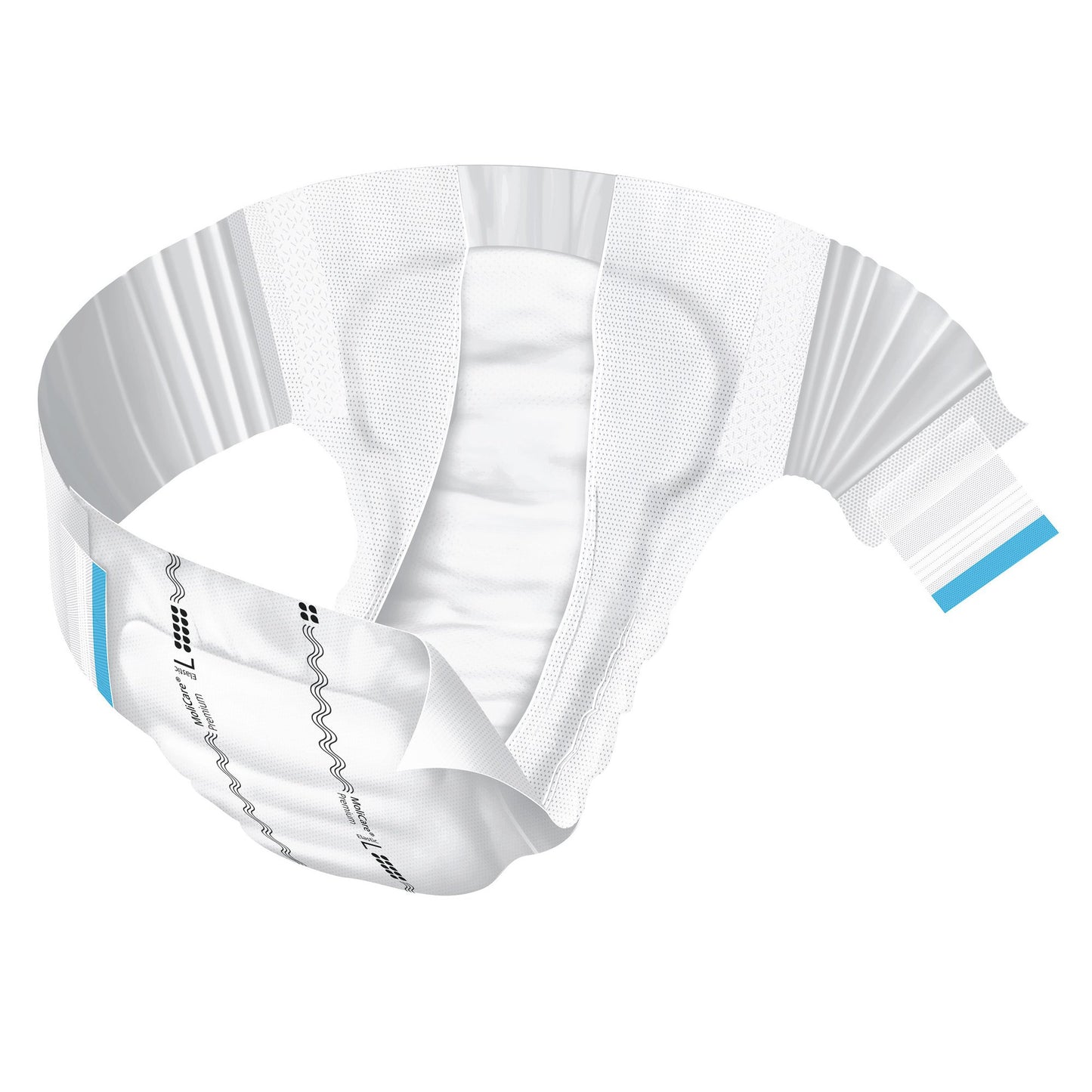 BRIEF, MOLICARE PREMIUM ELASTIC 10D LG (14/PK 4PK/CS)