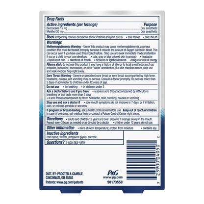 VICKS, LOZ VAPOCOOL SORE THROAT WINTERFROST (16/CT)