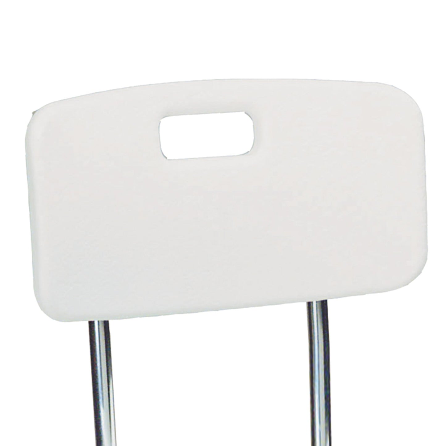 BENCH, BATH W/BACK BARIATRIC X-BRACED ALUM FRAME 500LB (1/CS