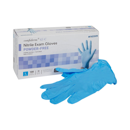 GLOVE, EXAM NTRL LG N/S CHEMO 4.5C (100/BX 10BX/CS)