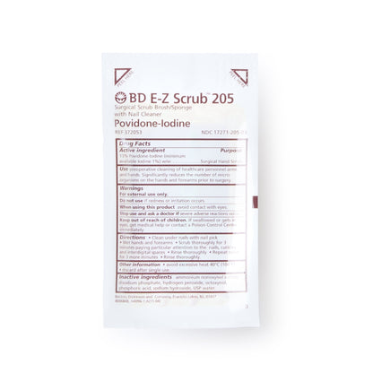 SCRUBBRUSH, W/PVP BRN (30/BX) BD