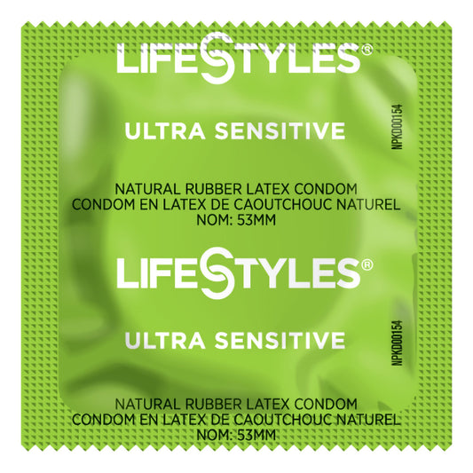 CONDOM, LIFESTYLES ULTRA SENSITIVE (1008/CS)