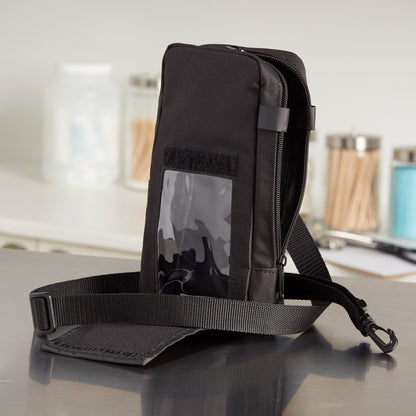 POUCH, PUMP CADD SHOULDER/FANNY BLK 50ML-100ML