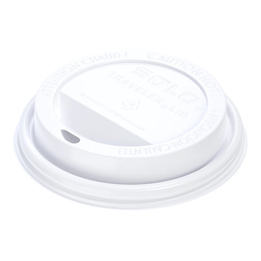 LID, CUP HOT POLY WHT (100/SL 10SL/CS)