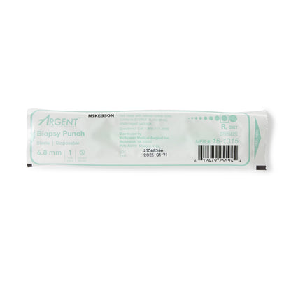 PUNCH, BIOPSY DISP STR 6MM (25BX 4BX/CS)