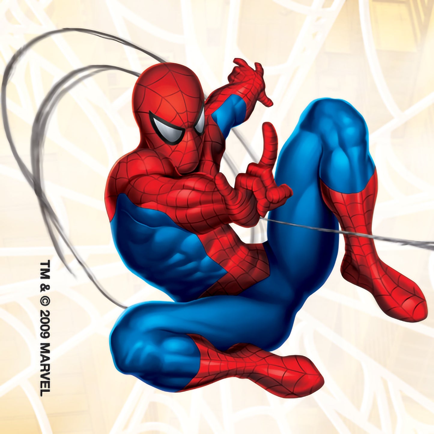 STICKER, SPIDER MAN CLASSIC 1 5/8" (100/RL)