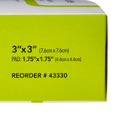 DRESSING, COMFORT FOAM BORDER 3"X3" (10/BX)