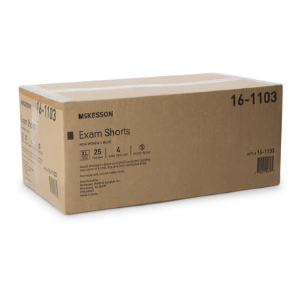 SHORTS, EXAM ORTHO BLU XLG 38"-48" (25/BG 4BG/CS)