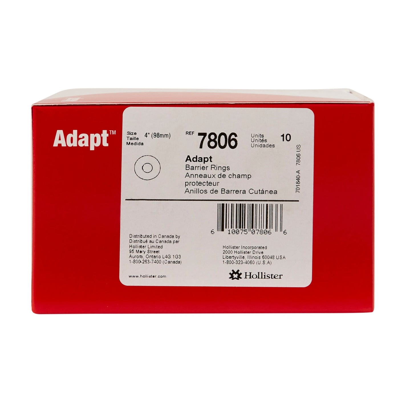 SKIN BARRIER, SOFTFLEX RING 98MM (10/BX)