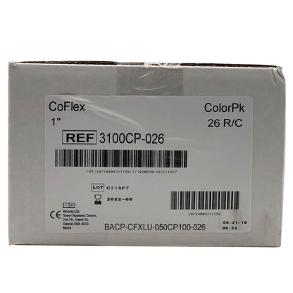 BANDAGE, CO-FLEX COLORPK 1" (2/PK 30PK/CS)
