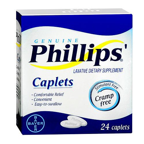 PHILLIPS LAXATIVE, CAPL CRAMP FREE (24/BX)