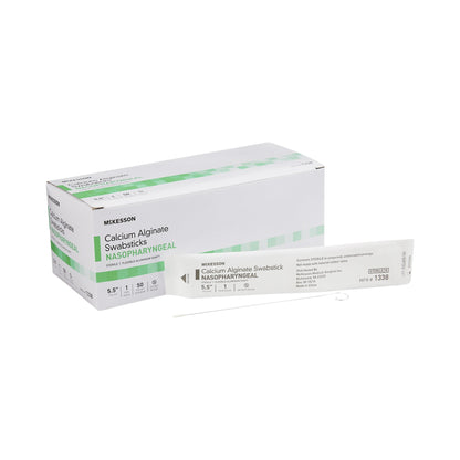 SWABSTICK, CALCIUM ALGINATE (50/BX)