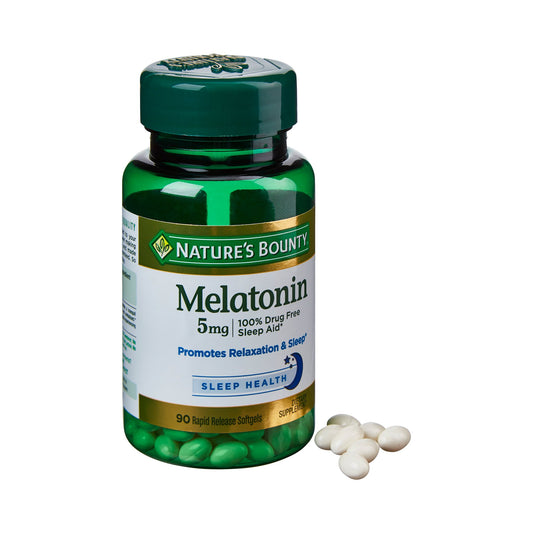 MELATONIN, SOFT GEL 5MG (90/BT)