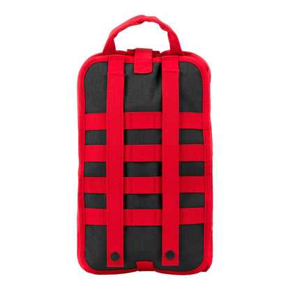 FIRST AID KIT, MYFAK LG STD 200PC NYLON BG RED 14X8.75X6"